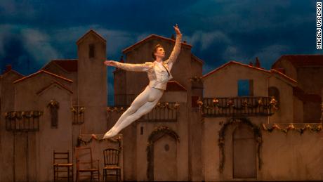 Vadim Muntagirov as Basilio in Don Quixote, performed at the Royal Opera House in 2019